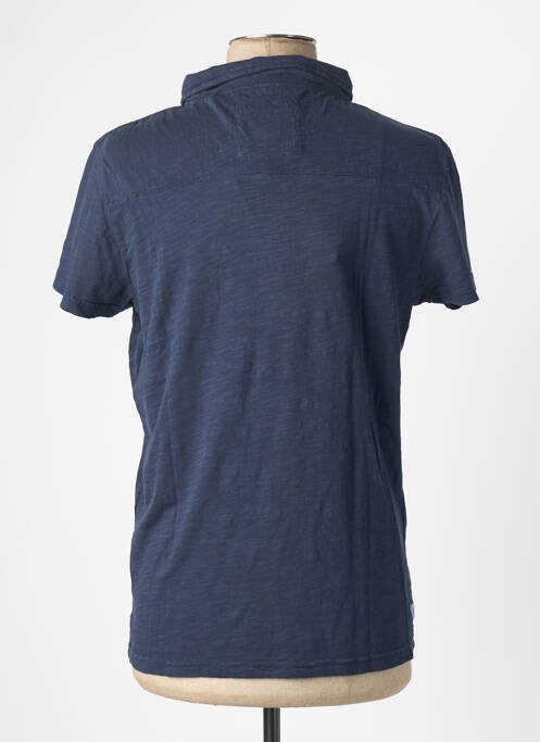 Polo bleu DEELUXE homme