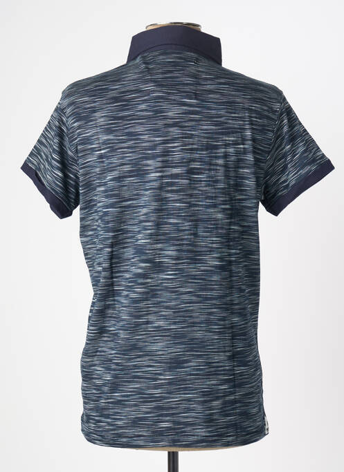 Polo bleu DEELUXE homme