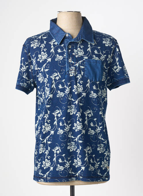 Polo bleu GAUDI homme