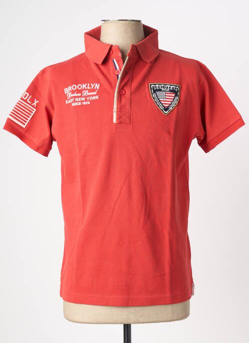 Polo rouge DEELUXE homme