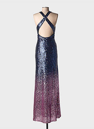 Robe longue sans manche sans manche bleu LAUTINEL PARIS femme
