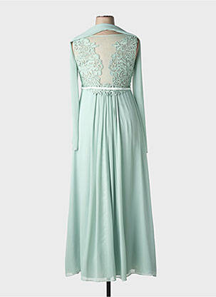 Robe longue sans manche sans manche vert LAUTINEL PARIS femme