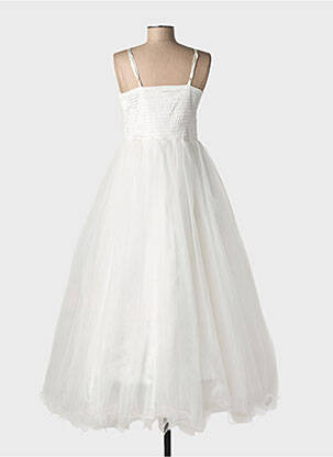Robe longue fines bretelles fines bretelles beige CHRISTELLA fille