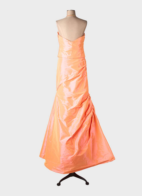 Ensemble jupe coupe cintrée orange REMBO STYLING femme