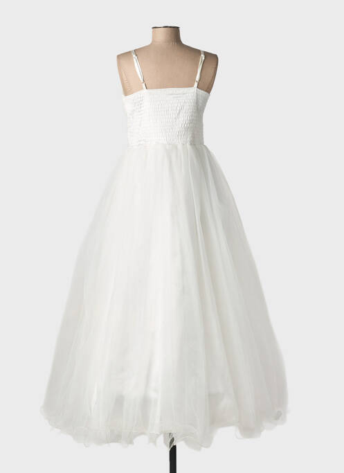 Robe longue fines bretelles fines bretelles beige CHRISTELLA fille