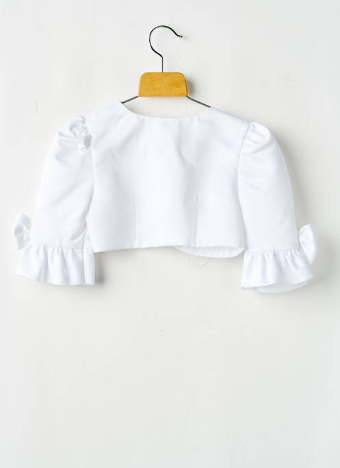 Boléro blanc JUJU fille