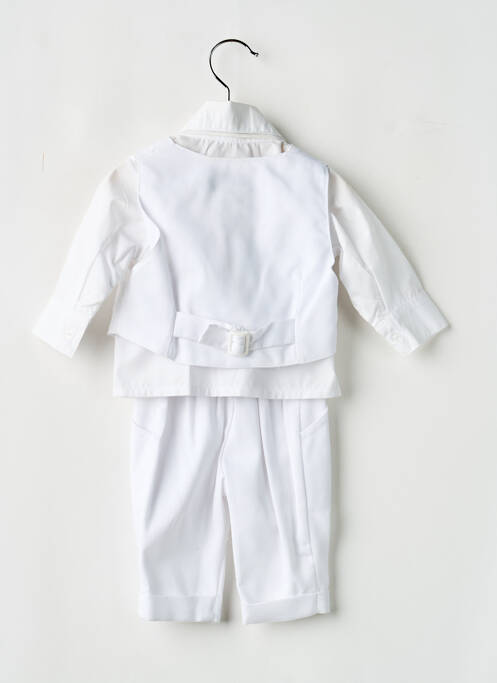 Ensemble pantalon blanc CHRISTELLA garçon