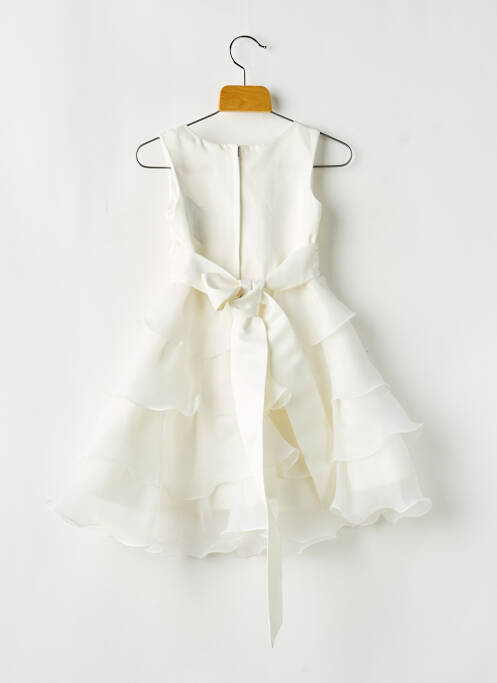 Robe mi-longue beige ESTHER fille