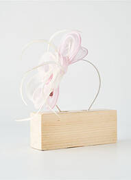 Chapeau sélection tenue de soirée rose ANNA RIZZO femme