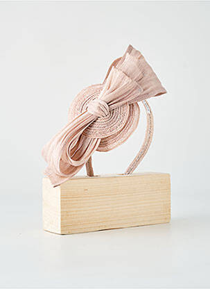 Chapeau sélection tenue de soirée rose clair CELINE ROBERT femme