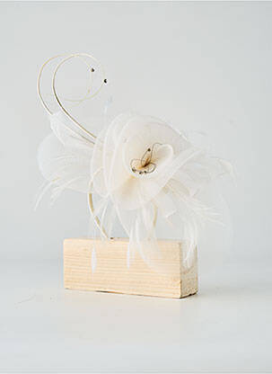 Chapeau sélection tenue de soirée beige MADDOX femme