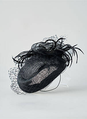 Chapeau sélection tenue de soirée noir MARZI femme