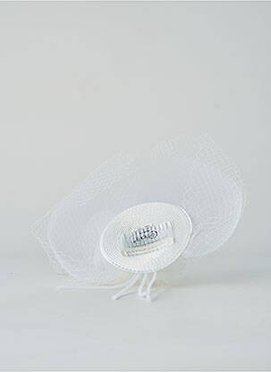 Chapeau sélection tenue de soirée blanc COMPLIT femme