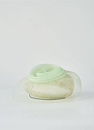 Chapeau vert TOUT EN TETE femme