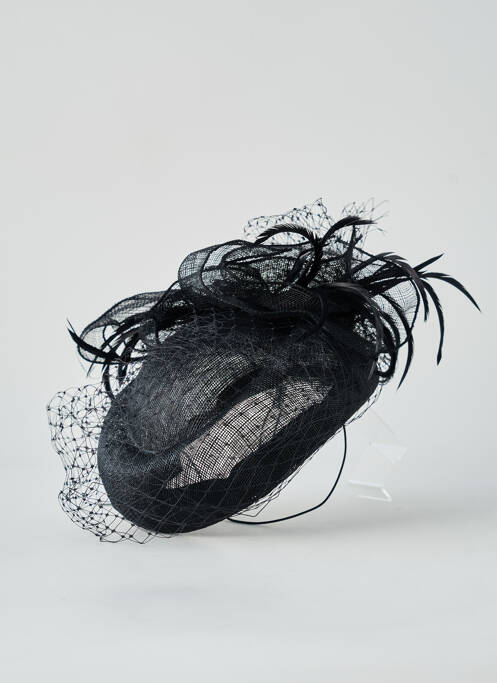 Chapeau sélection tenue de soirée noir MARZI femme