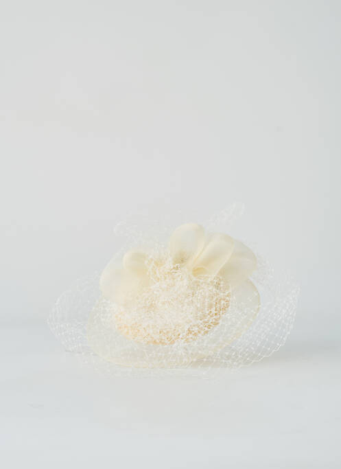 Chapeau sélection tenue de soirée beige KANOPI femme