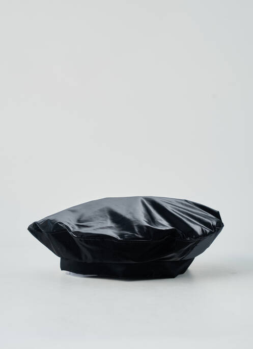 Chapeau forme béret noir ROSSOMENTA femme