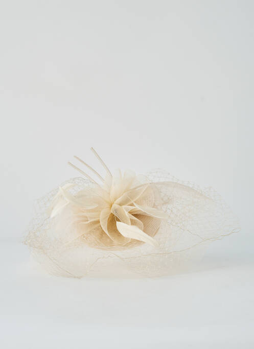 Chapeau sélection tenue de soirée beige COMPLIT femme