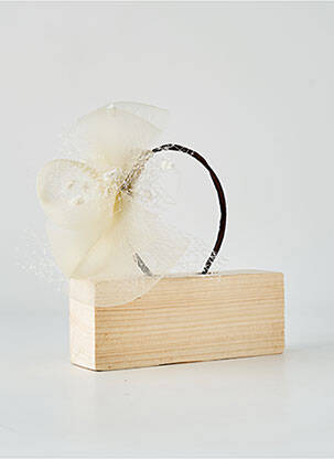 Chapeau sélection tenue de soirée beige LES CHAPEAUX DE LISA femme