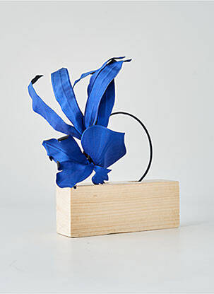 Chapeau sélection tenue de soirée bleu LES CHAPEAUX DE LISA femme