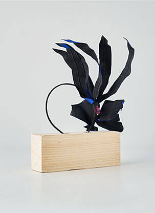 Chapeau sélection tenue de soirée bleu LES CHAPEAUX DE LISA femme