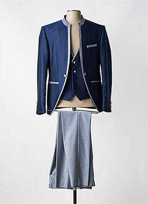 Costume de cérémonie bas pantalon bleu MANOUKIAN homme