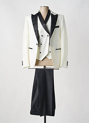 Costume de ville manches longues beige MANOUKIAN homme