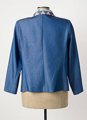 Blazer poches bleu DANNA BY RKNA femme