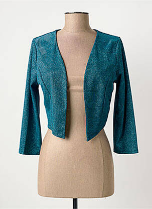Boléro bleu LAUTINEL PARIS femme
