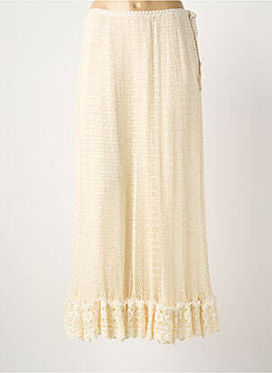 Jupe longue beige TONY BONET femme