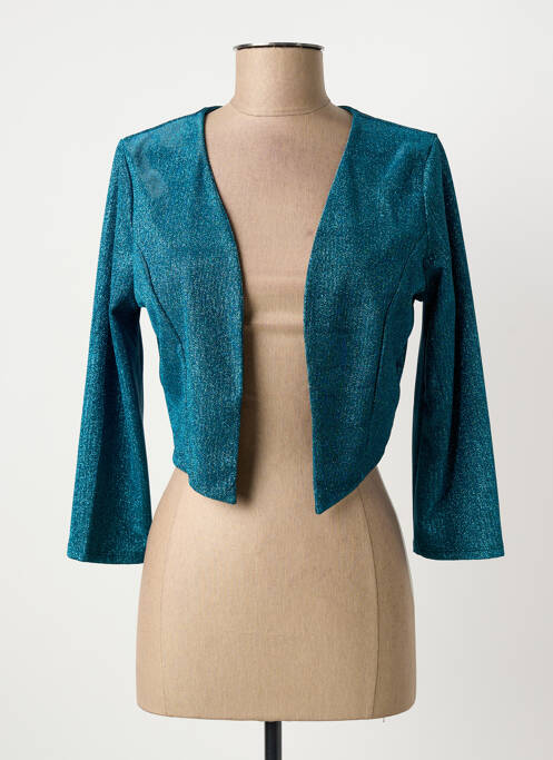 Boléro bleu LAUTINEL PARIS femme