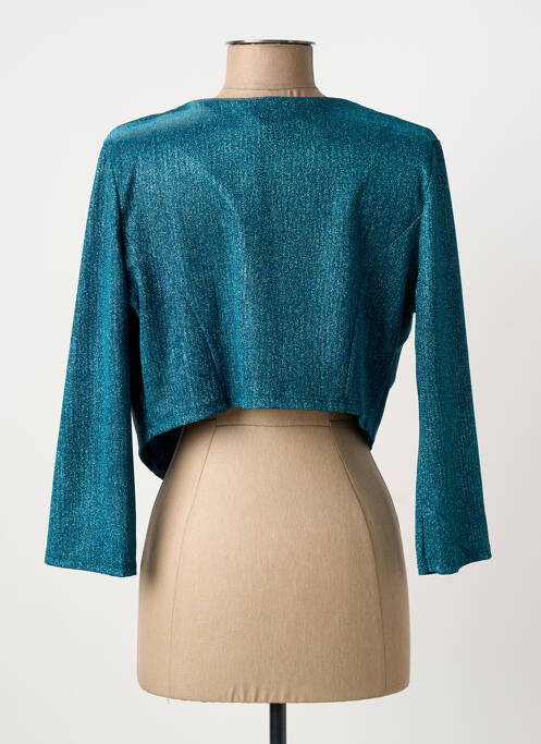 Boléro bleu LAUTINEL PARIS femme