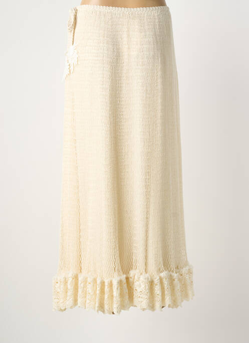 Jupe longue beige TONY BONET femme