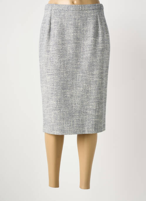 Jupe mi-longue bleu PACO REQUENA femme