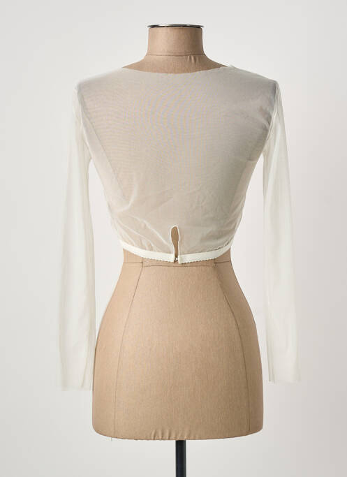 Top beige BIANCO EVENTO femme