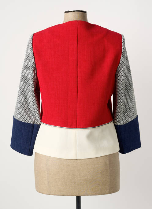 Veste chic rouge DANNA BY RKNA femme