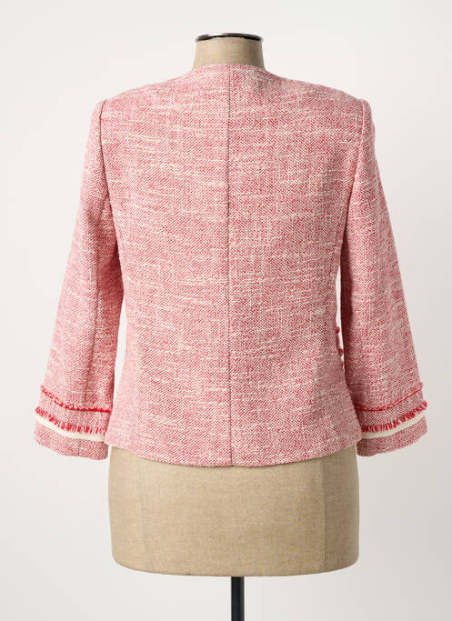 Veste chic poches rouge DANNA BY RKNA femme