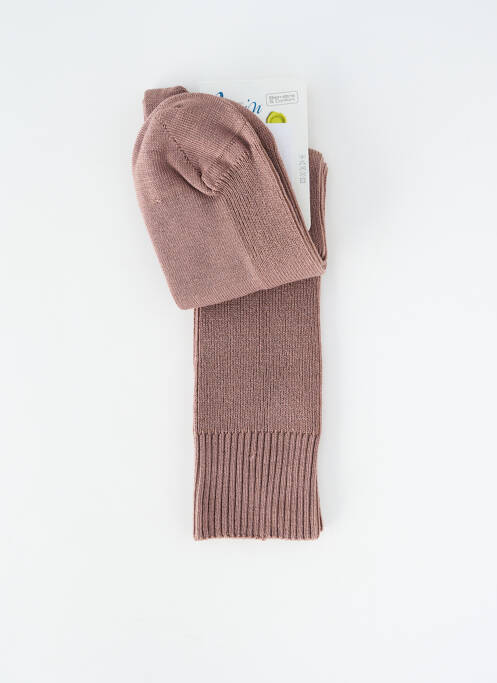 Chaussettes stretch marron PERRIN homme