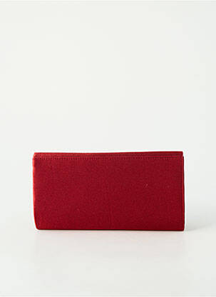 Sac bandoulière forme rectangulaire rouge EVASION femme
