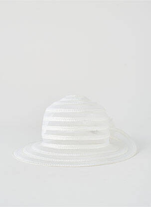 Chapeau blanc DH MARIAGE fille