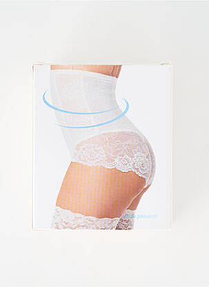 Culotte gainante légère et transparente beige POIRIER femme