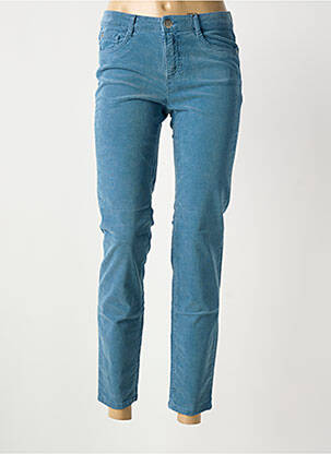 Pantalon 7/8 stretch taille normale bleu STARK femme