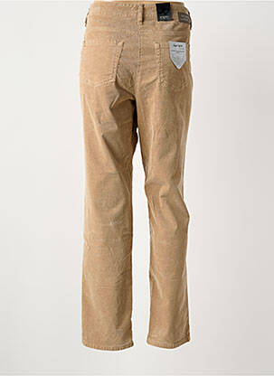 Pantalon slim stretch taille normale marron STARK femme