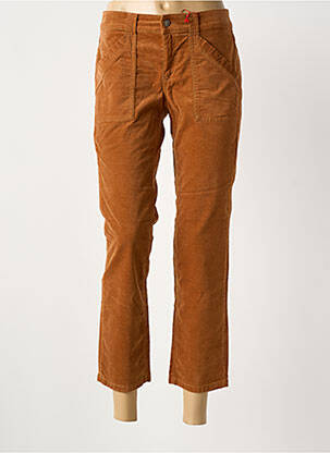 Pantalon 7/8 stretch taille normale orange ASCARI femme
