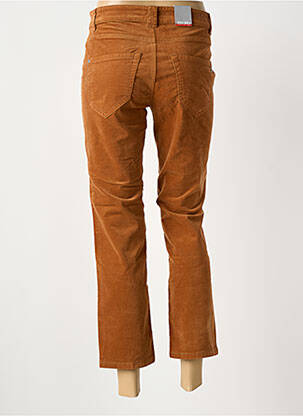 Pantalon 7/8 stretch taille normale orange ASCARI femme