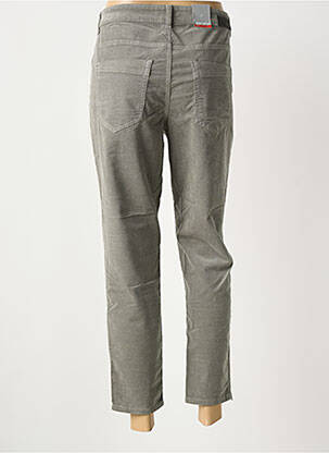 Pantalon 7/8 stretch taille normale gris ASCARI femme