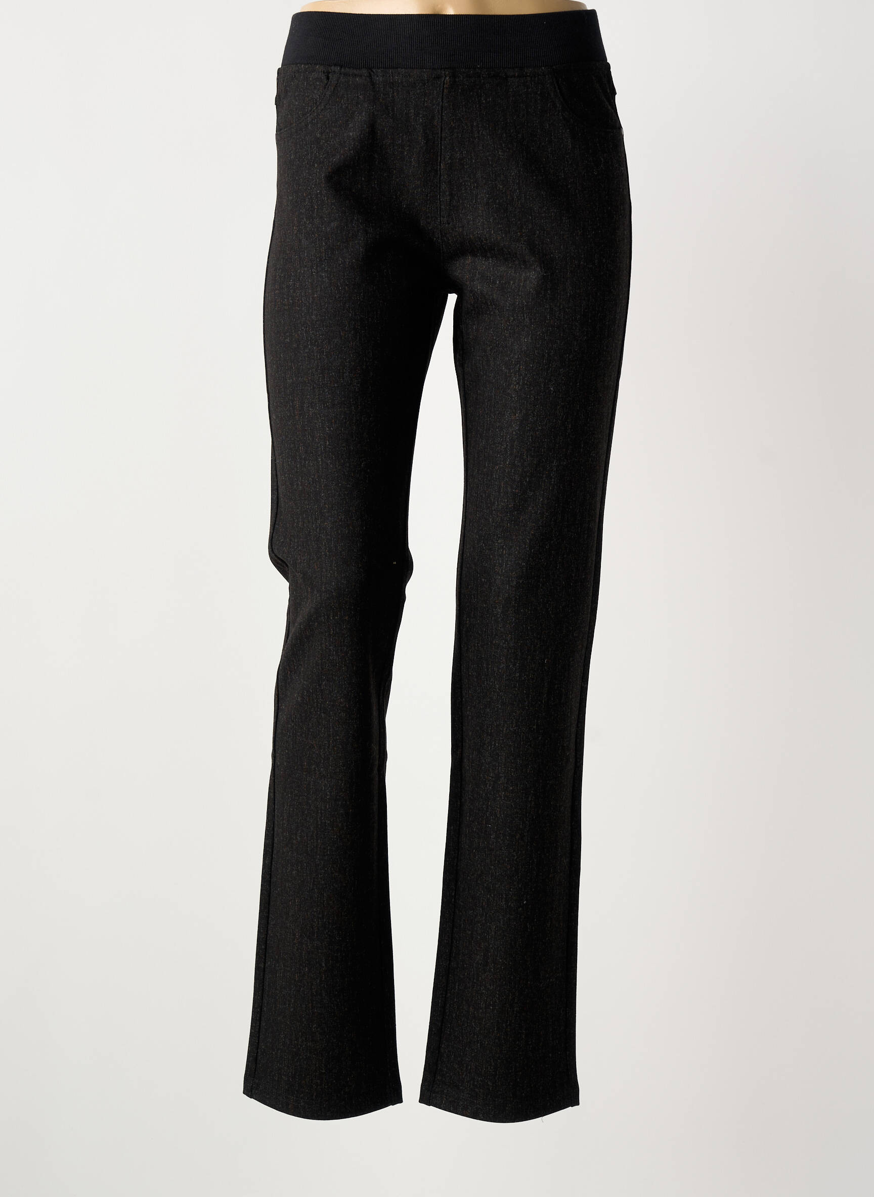Jegging stretch taille normale marron BARILOCHE femme