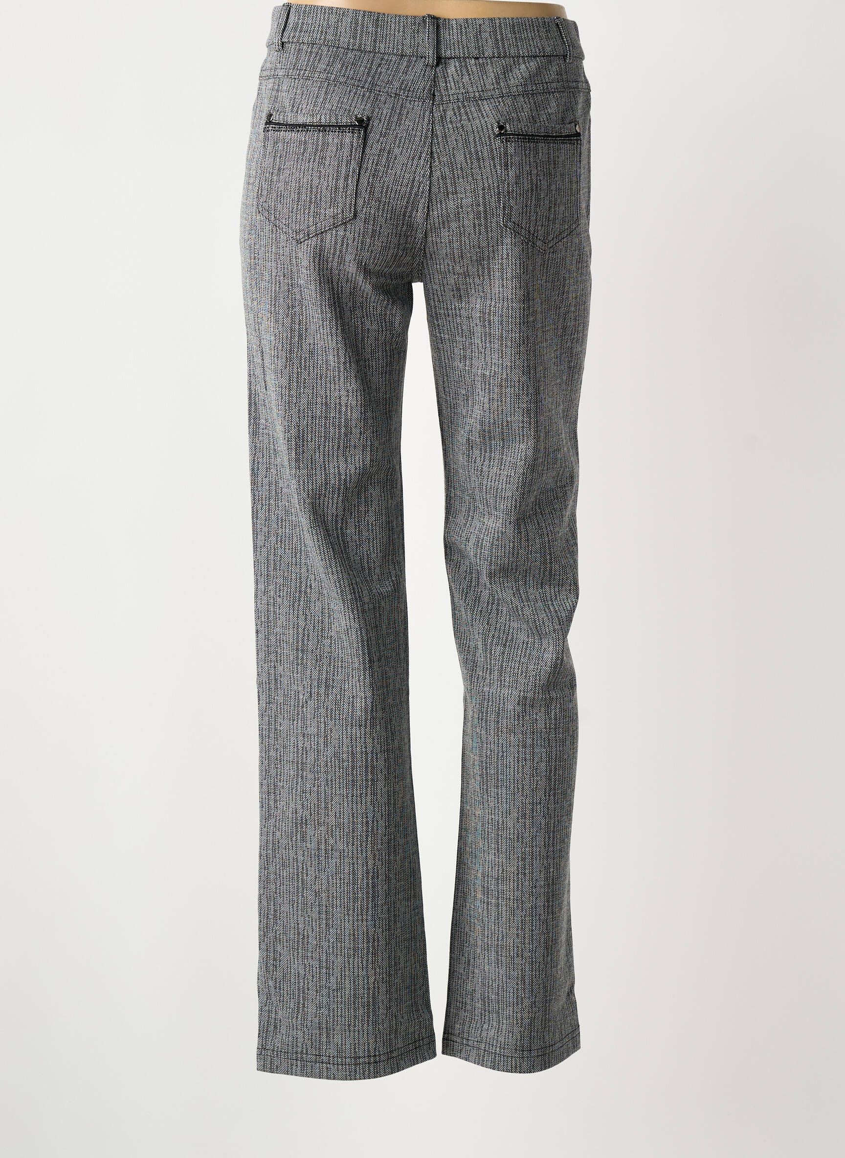 Jeans coupe slim stretch taille normale gris BARILOCHE femme
