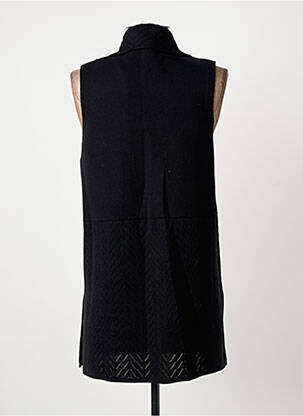 Gilet sans manche coupe cintrée noir BARILOCHE femme