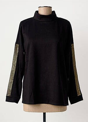 Top stretch manches longues noir TINTA STYLE femme